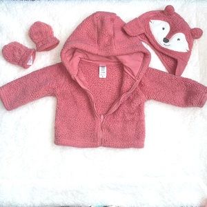 Winter jacket baby set